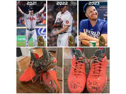 World Series Cleats ~ 2021 Atlanta Braves~ Will Smith