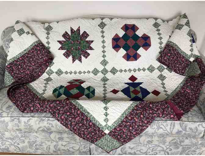 Beautiful Homemade Queen Sized Quilt