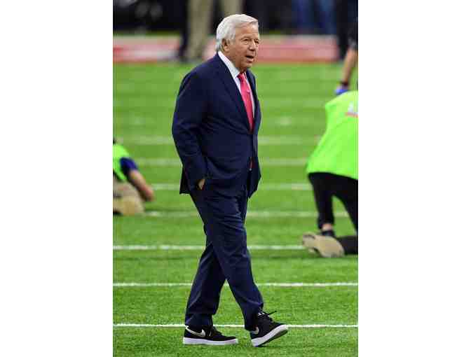 South Boston B & G Club item- Patriots autographed sneakers