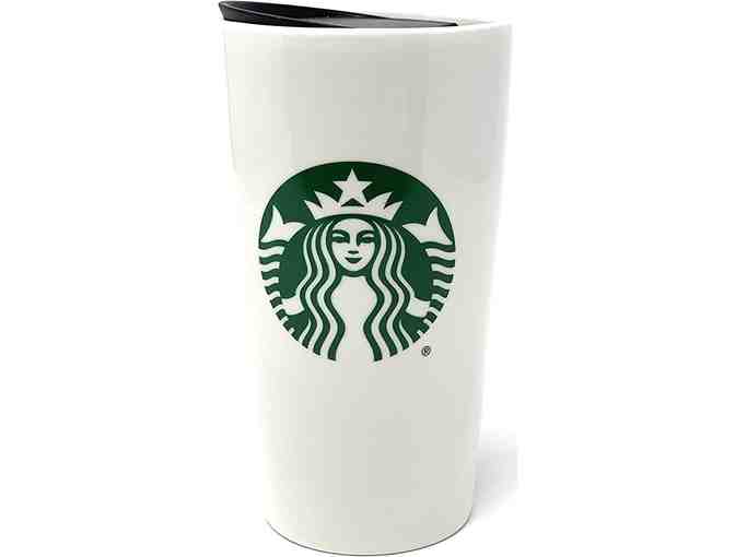 $50 Gift Card in this delicious Starbucks Gift Basket