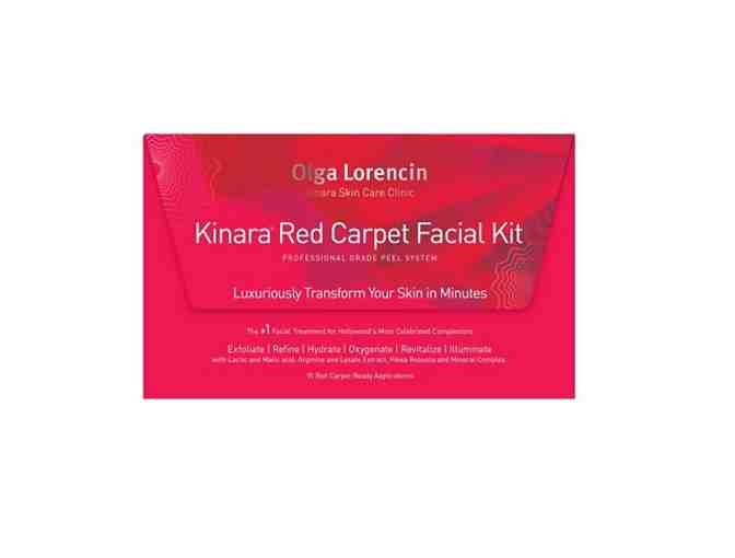 Pamper yourself with a Kinara Red Carpet Facial and a Red Carpet Facial Kit