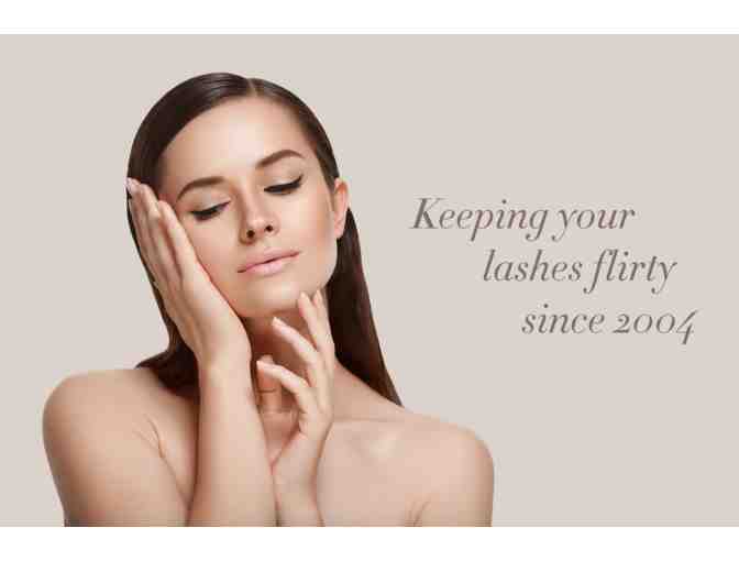 Signature set of eyelashes extensions by Luxe Flair Lashes