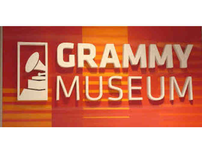 Four GRAMMY Museum Admission tickets