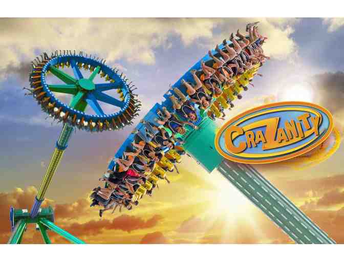 Four 1-Day Only admission tickets to Six Flags Magic Mountain