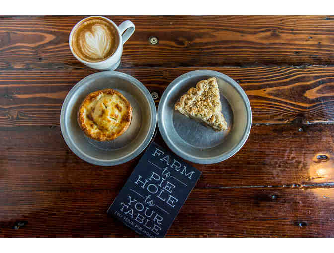 A $50 Gift Certificate valid at ANY Pie Hole location