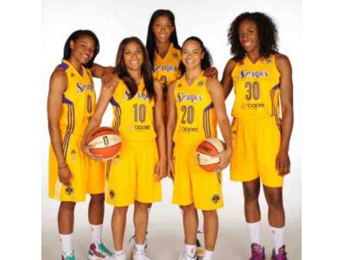 Four tickets to a Los Angeles Sparks Home Game at the Staples Center