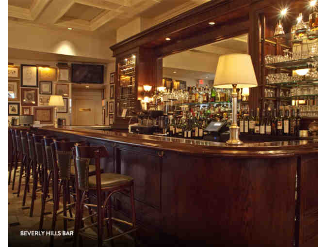 Dinner for two at The Grill on the Alley in Beverly Hills