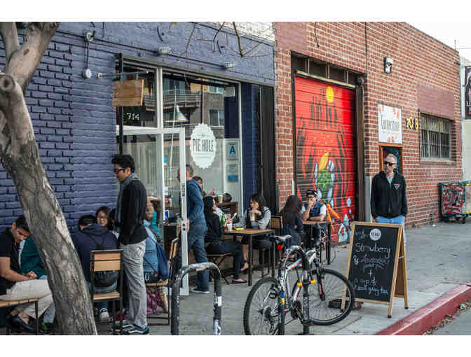 A $50 Gift Certificate valid at ANY Pie Hole location