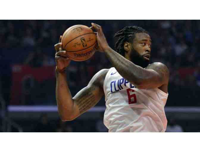 2017-2018 LA Clippers Autographed DeAndre Jordan Jersey