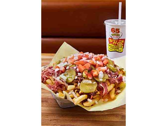 Four (4) Gift Certificates valid for a sandwich and soft drink at The Hat Pasadena