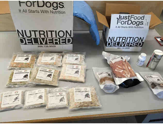 $75 Just Food For Dogs Gift Certificate