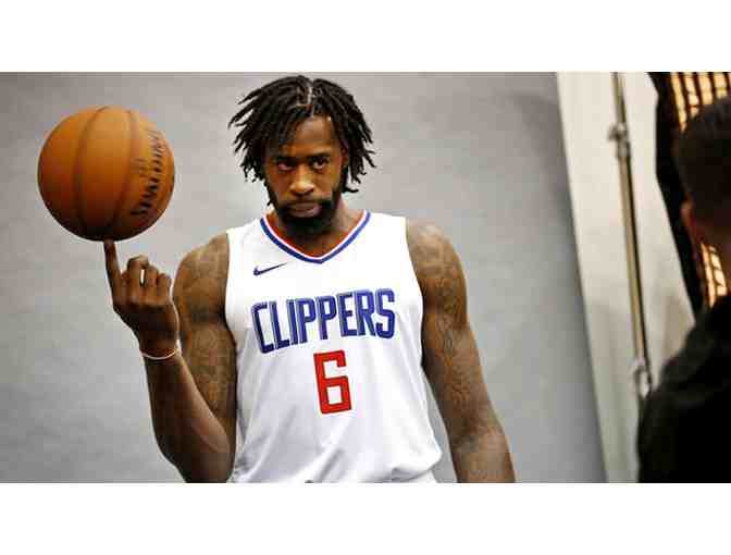 2017-2018 LA Clippers Autographed DeAndre Jordan Jersey