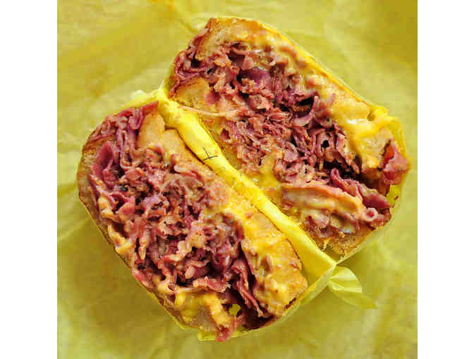 Four (4) Gift Certificates valid for a sandwich and soft drink at The Hat Pasadena