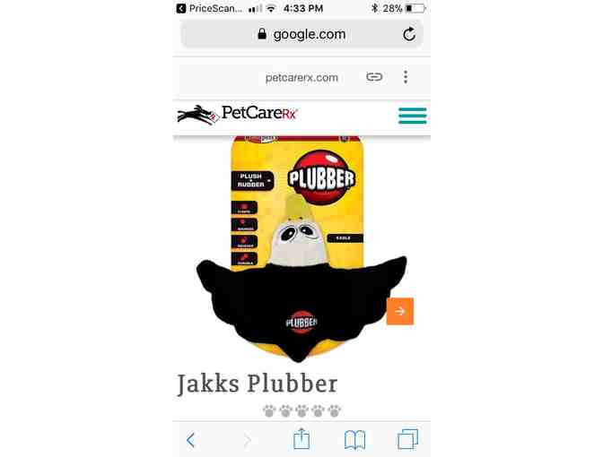 Jakks Pacific Pet Basket filled with Dog & Cat Toys!