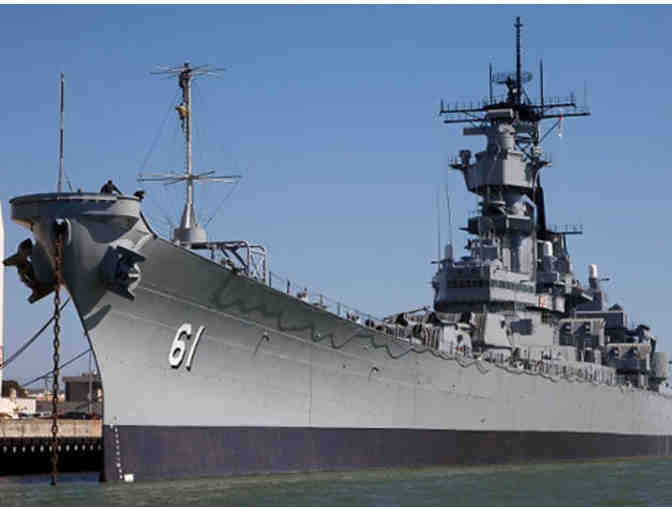 4 Admission Passes to Battleship Iowa Museum