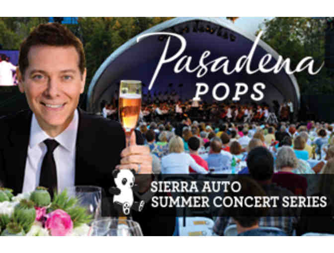 Table of Six to attend a Pasadena POPS Concert of Choice during the 2019 Summer Series