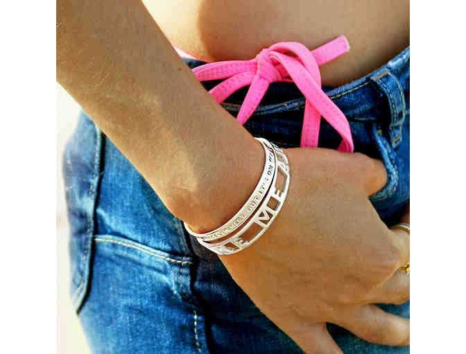 'I Haven't Been Everywhere But It's On My List' Bracelet by Jet Set Candy