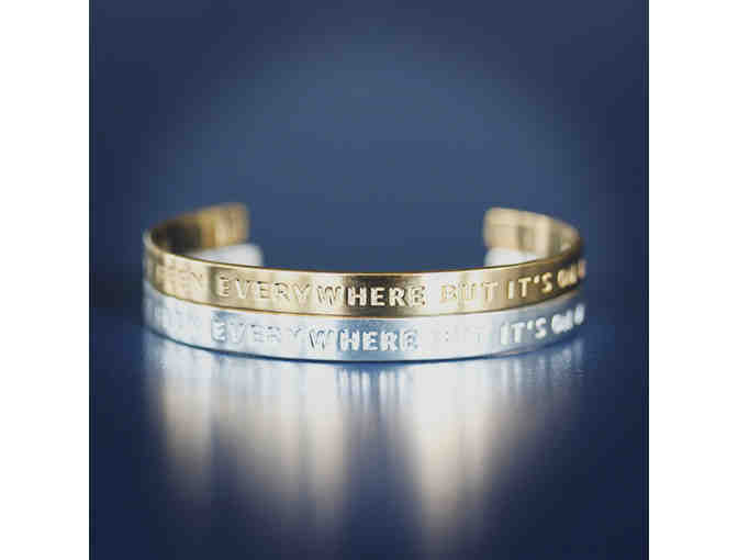 'I Haven't Been Everywhere But It's On My List' Bracelet by Jet Set Candy