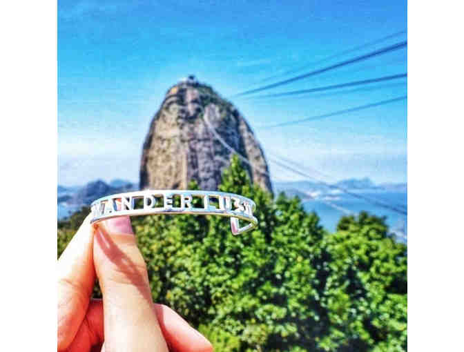 Wanderlust Cuff Bracelet by Jet Set Candy