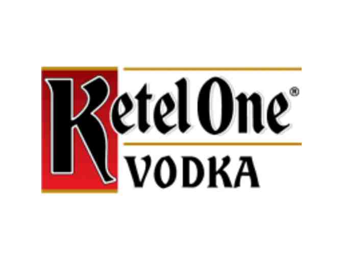 Signed Nolet Silver Gin and Kettle One Vodka Gift Basket