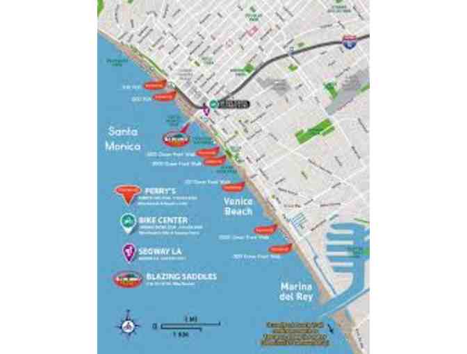 Beach Butler at Perry's at The Beach and 2 hour bike rental for two people