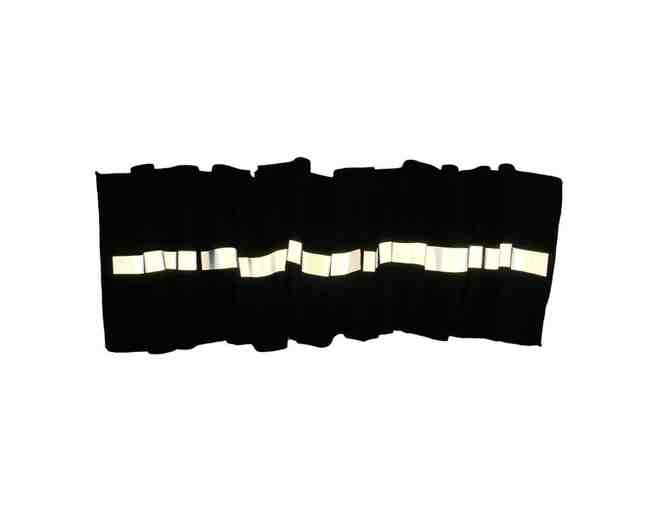 Reflective scarf, bandanna & t-shirt for walking Fido or running