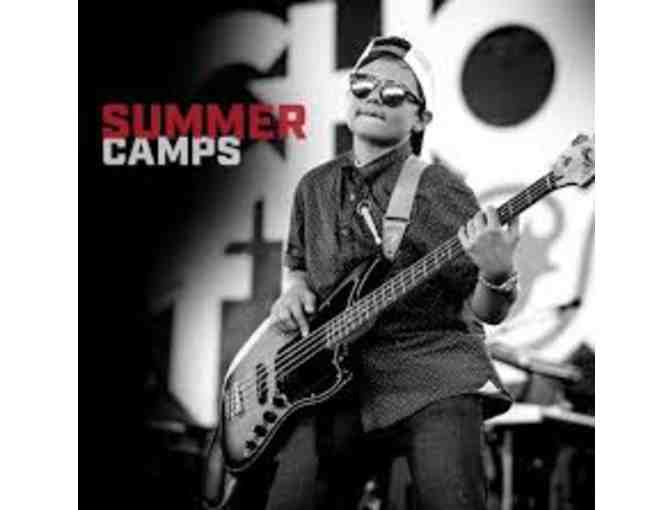 Gift Certificate for one week of Rock N' Roll Summer Camp at School of Rock Burbank