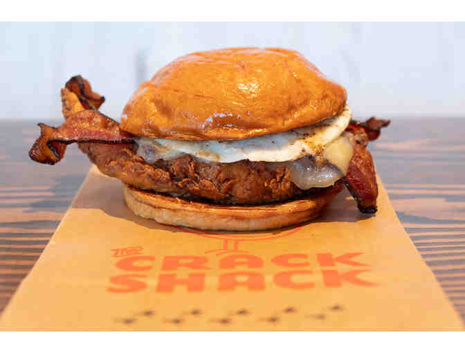 $100 Gift Certificate to ANY Crack Shack location