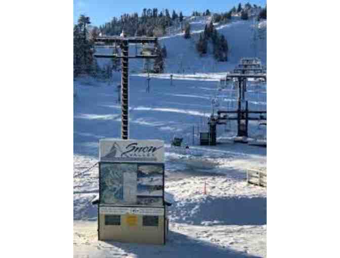 2 All Day Lift Tickets at Snow Valley Mountain Resort for the 2019-2020 season