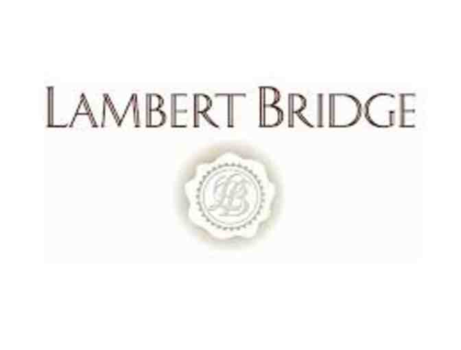 Barrel Room Flight of Wine for Four People at Lambert Bridge Winery