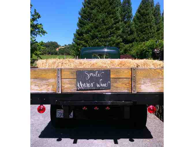 Barrel Room Flight of Wine for Four People at Lambert Bridge Winery