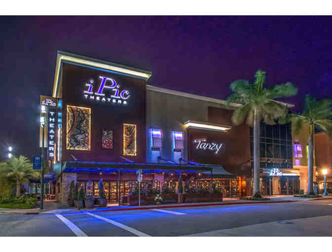 2 Premium Plus Seating Movie Passes for ANY iPic Theater