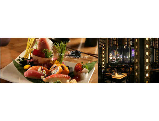 $100 Gift Card for use at BOA Steakhouse, Roku, Sushi Roku, Katana or Robata Bar