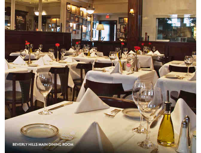 Dinner for two at The Grill on the Alley in Beverly Hills