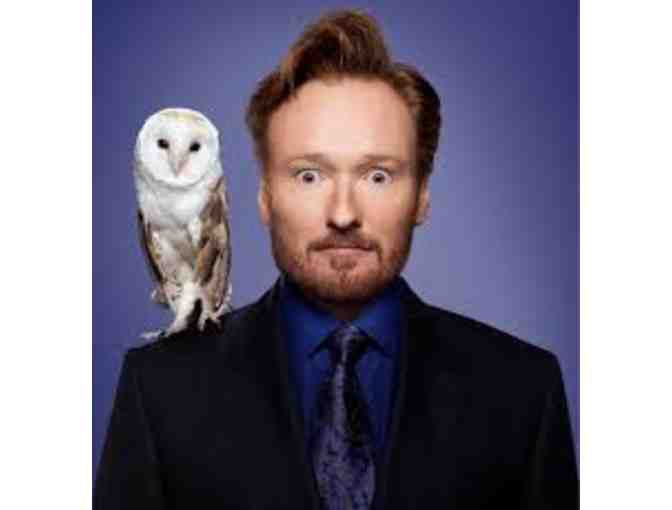 Enjoy 4 VIP tickets to a Live Taping of Conan!