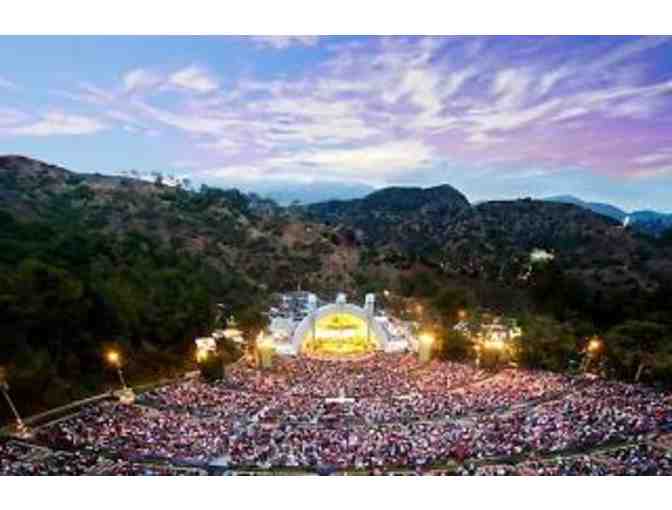 4 Reserved Bench Seating Tickets to a Concert at the Hollywood Bowl