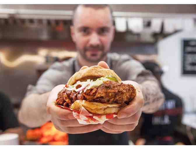 Front of the LIne Pass for Howlin' Ray's in Chinatown Los Angeles