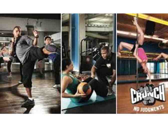 A six month Crunch membership valid at ANY Regular location