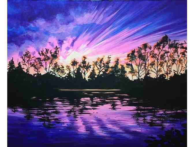 $70 Paint and Sip Gift Certificate for Encino Pinot's Palette location