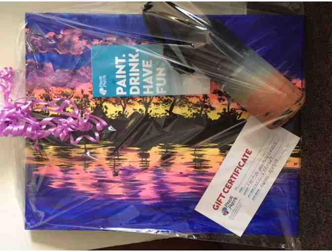 $70 Paint and Sip Gift Certificate for Encino Pinot's Palette location