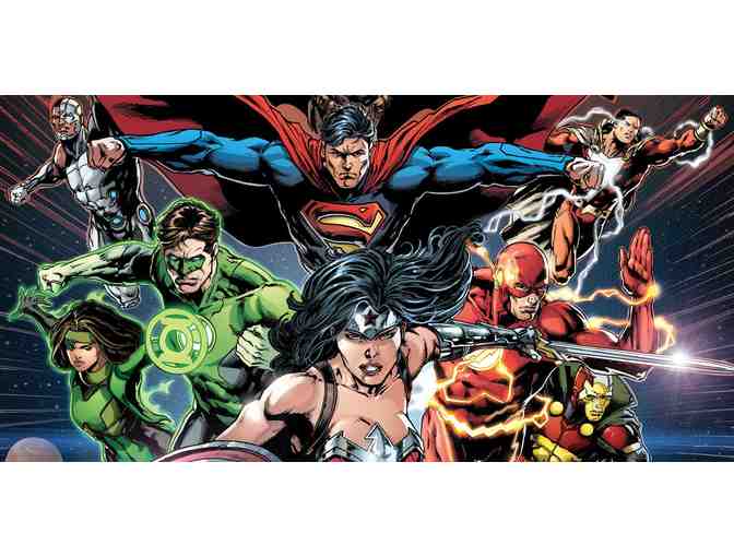 HUGE Basket of DC Entertainment Themed Toys, Clothing, and Collectibles!