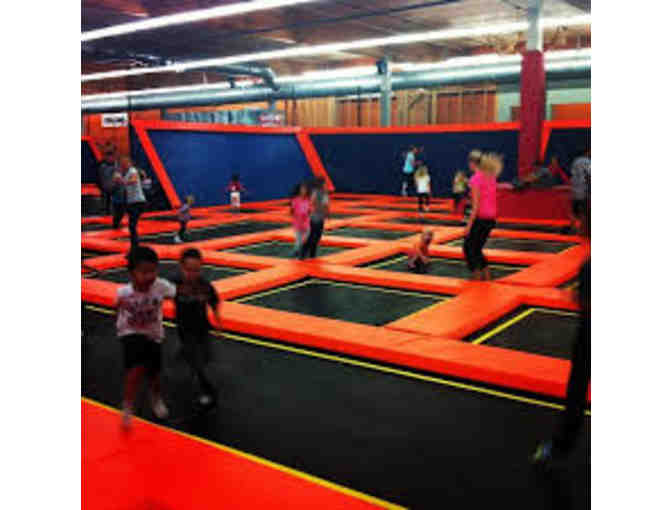 Four 1-Hour Jump Passes to Big Air Trampoline Park, Laguna Hills
