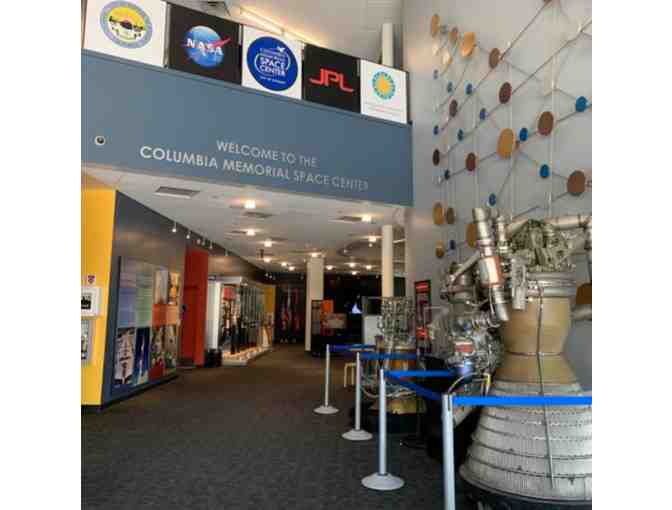 Four (4) Admission Tickets to Downey Columbia Memorial Space Center