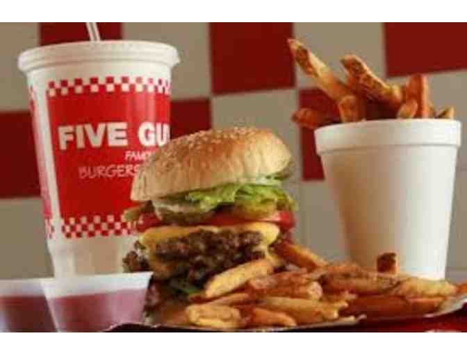 $25 Gift Card for ANY Five Guys location