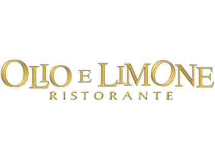 Gift certificate for $75 for lunch or dinner at Olio e Limone Ristorante in Santa Barbara