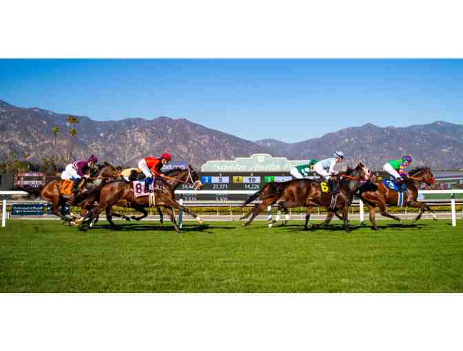 4 Admission Passes and Valet Parking Pass at Santa Anita Park