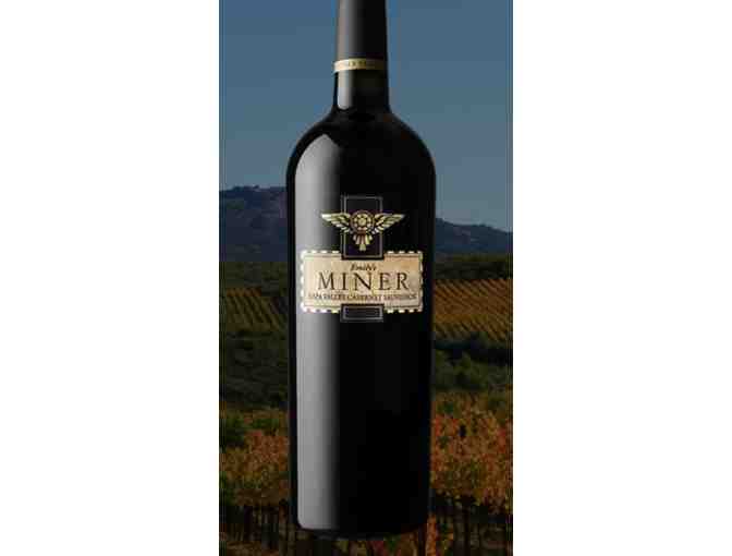 Magnum of Miner Family 2019 Emily's Cab Savignon and Private Cave Tasting for Four Guests