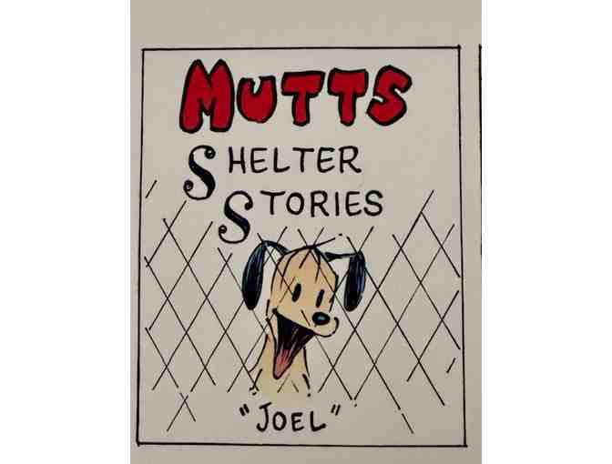 MuttComics Shelter Dogs Comic Strip signed by Patrick McDonnell