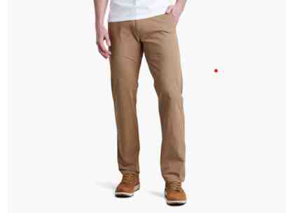 KUHL Mens Slax Pants- Desert Khaki, Size 38 x 30