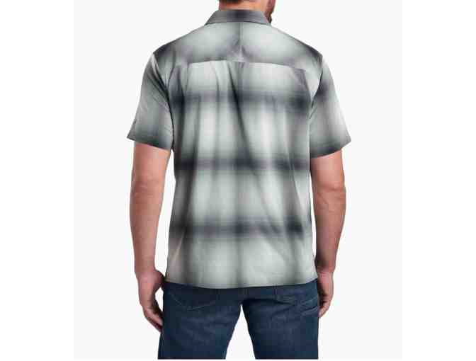KUHL Men's Konquer Short Sleeve Redesign (Size L, Summit Gray)